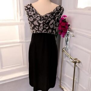 Alyx Black and Gray Backless Dress